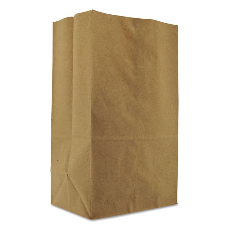 ROSS & WALLACE PAPER PRODUCTS, . Grocery Paper Bags, 1/8 BBL Squat Size, Heavy-Duty, 57# Basis Weight, 10.5" x 6.25" x 13.88", Kraft, 500/Bundle (BAGSK1857)