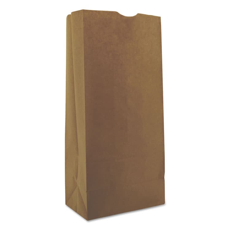 ROSS & WALLACE PAPER PRODUCTS, . Grocery Paper Bags, 25# Size, 40# Basis Weight, 8.25" x 5.38" x 18", Kraft, 500/Bundle (BAGGK25500)