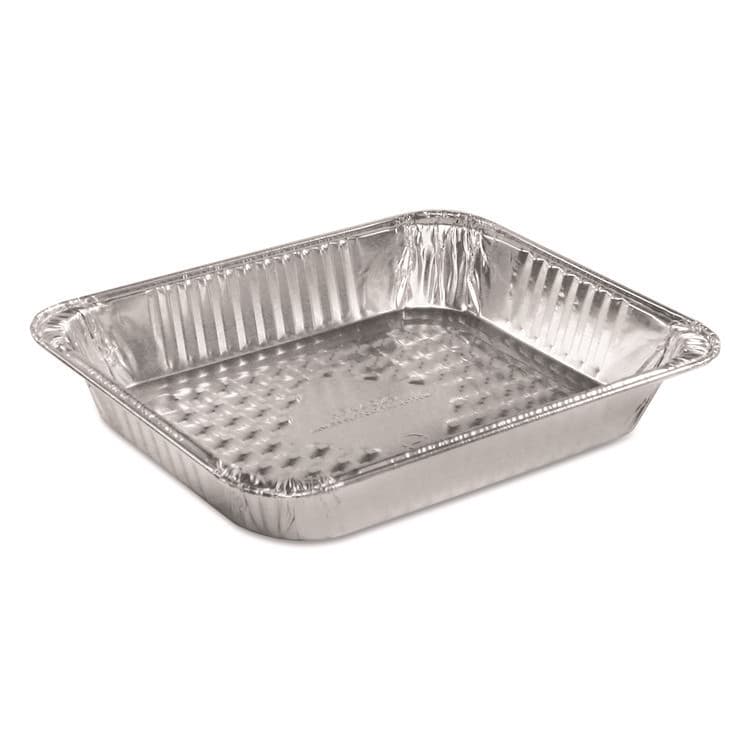HFA Aluminum Steam Table Pans, Half-Size Medium, 2.19" Deep, 10.38 x 12.75, 100/Carton (HFA402540)
