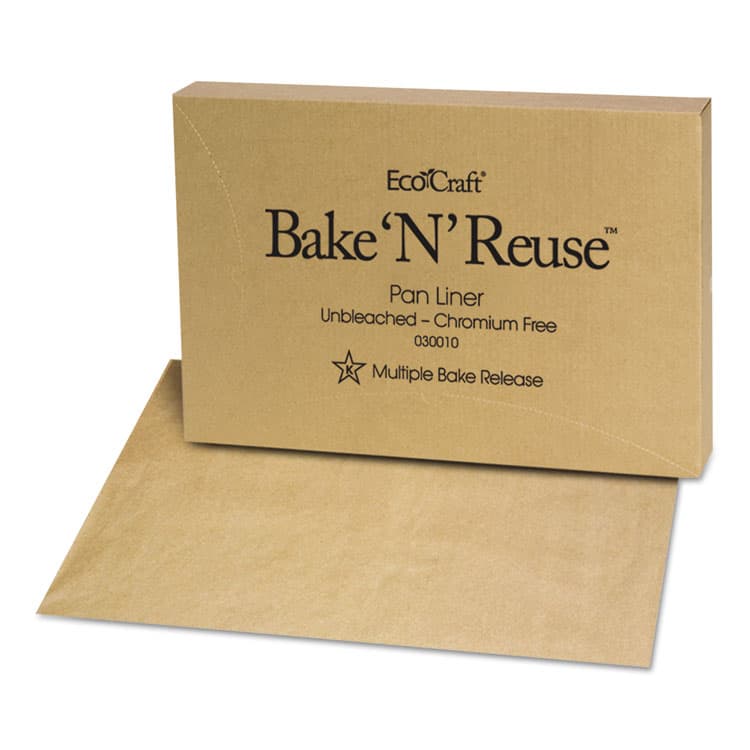 BAGCRAFT EcoCraft Bake 'N' Reuse Pan Liner, 16.38 x 24.38, 1,000/Carton (BGC030010)