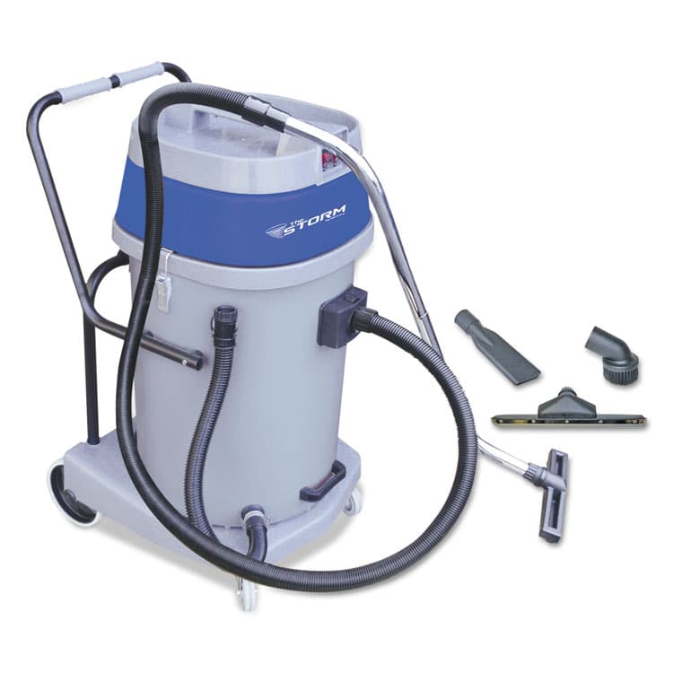 MERCURY FLOOR MACHINES Storm Wet/Dry Tank Vacuum, 20 gal Tank Capacity, Gray (MFMWVP20)