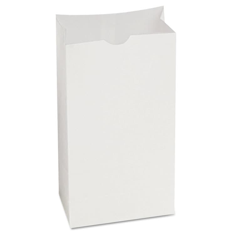 BAGCRAFT SOS Bakery Bag Dubl Wax, 5" x 3.13" x 9.69", White, 1,000/Carton (BGC300294)