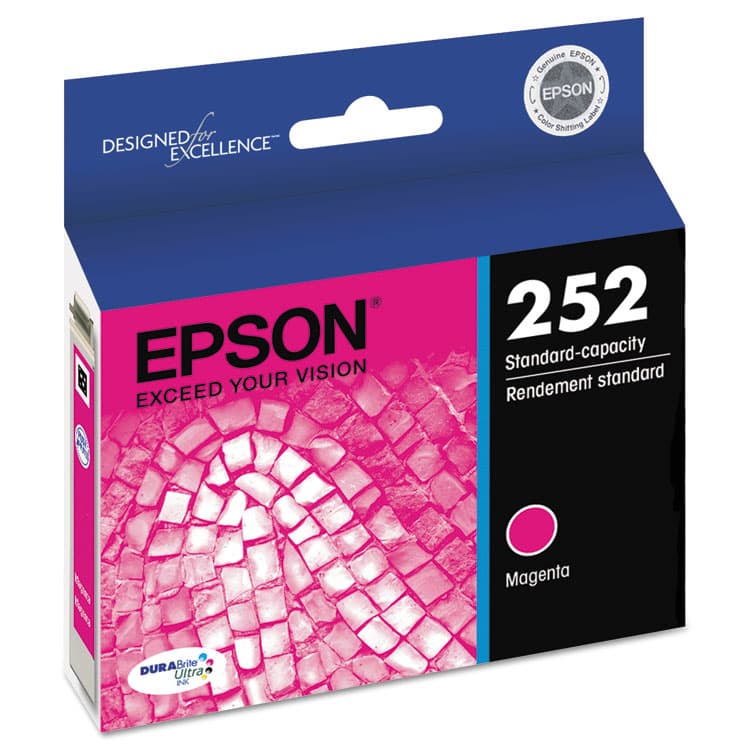 EPSON AMERICA, . T252320-S (252) DURABrite Ultra Ink, Magenta (EPST252320S)