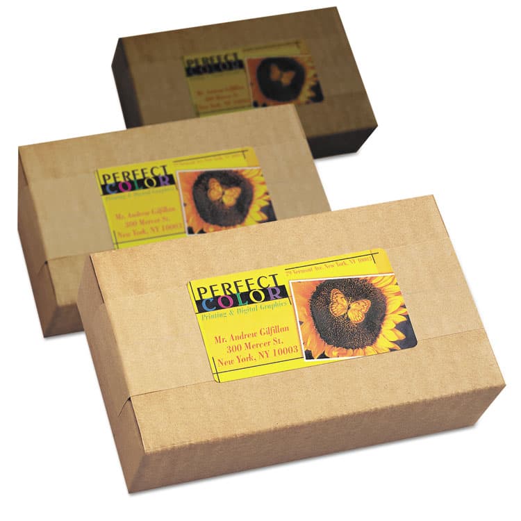 AVERY PRODUCTS CORPORATION Vibrant Laser Color-Print Labels w/ Sure Feed, 2 x 3.75, White, 200/PK (AVE6873) thumbnail 4