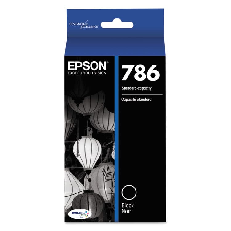 EPSON AMERICA, . T786120-S (786) DURABrite Ultra Ink, Black (EPST786120S)