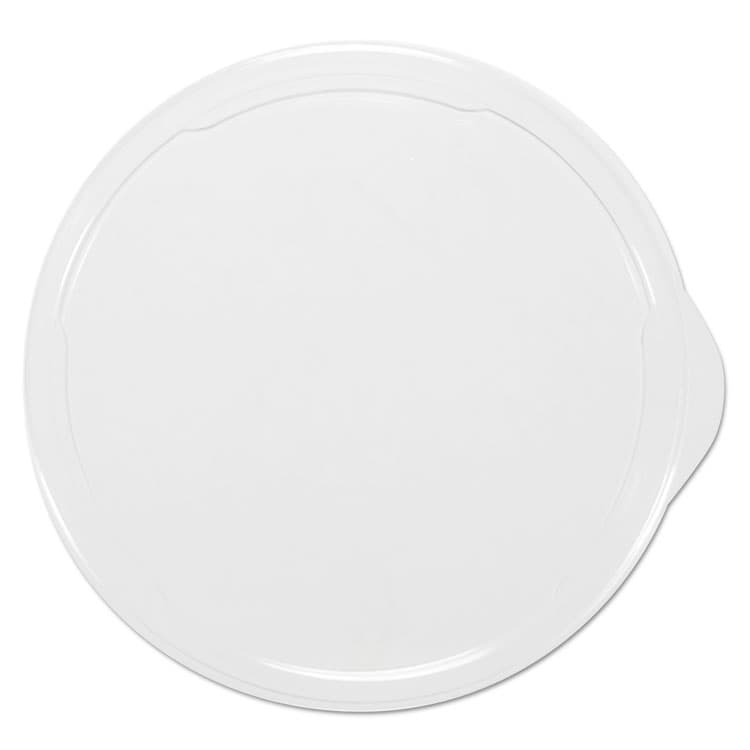 DART PresentaBowls Clear Flat Lids, 5.4" Diameter x 0.3" h, Plastic, 504/Carton (DCCC16BL)