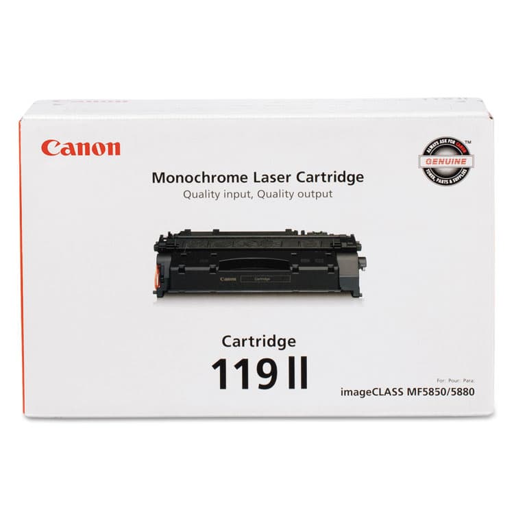 CANON USA, . 3480B001 (CRG-119 II) High-Yield Toner, 6,400 Page-Yield, Black (CNM3480B001)