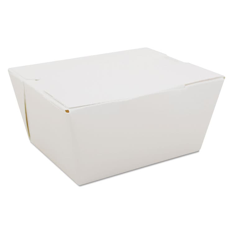 SOUTHERN CHAMPION TRAY ChampPak Carryout Boxes, #1, 4.38 x 3.5 x 2.5, White, Paper, 450/Carton (SCH0741)
