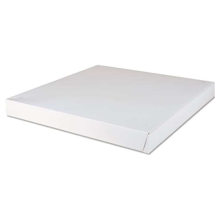 SOUTHERN CHAMPION TRAY Lock-Corner Pizza Boxes, 18 x 18 x 1.88, White, Paper, 50/Carton (SCH1470)