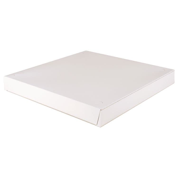 SOUTHERN CHAMPION TRAY Lock-Corner Pizza Boxes, 16 x 16 x 1.88, White, Paper, 100/Carton (SCH1450)