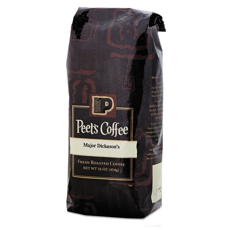 PEETS Bulk Coffee, Major Dickason's Blend, Ground, 1 lb Bag (PEE501677) thumbnail 2