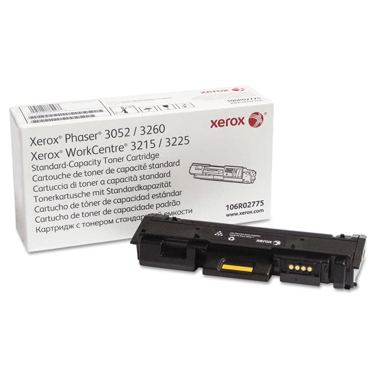XEROX CORP. 106R02775 Toner, 1,500 Page-Yield, Black (XER106R02775)