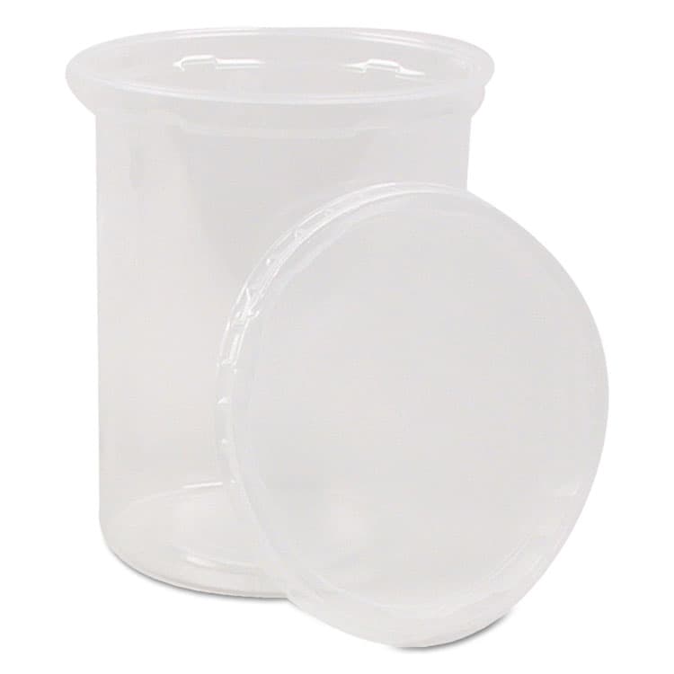 WNA, . Deli Containers and Lids, 24 oz, 4.56" Diameter x 4" h, Clear, Plastic, 250/Carton (WNAAPCOMBO24)