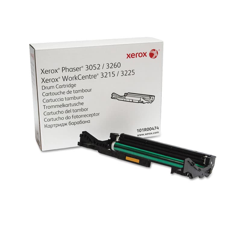 XEROX CORP. 101R00474 Drum Unit, 10,000 Page-Yield, Black (XER101R00474)