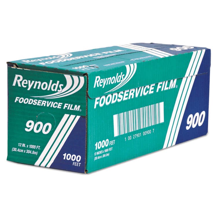REYNOLDS FOOD PACKAGING Continuous Cling Food Film, 12" x 1,000 ft (RFP900BRF)