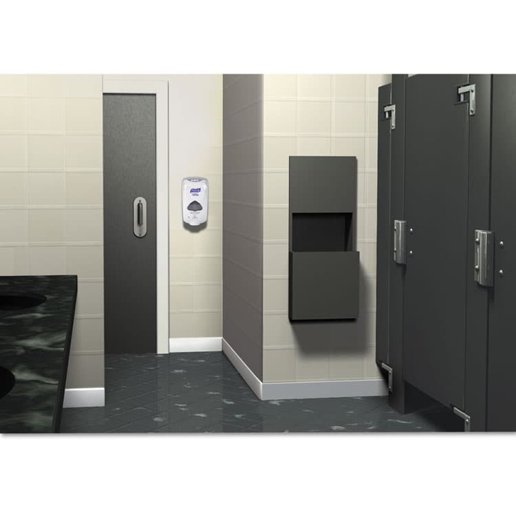 GO-JO INDUSTRIES TFX Touch Free Dispenser, 1,200 mL, 6.5 x 4.5 x 10.58, Dove Gray (GOJ272012) thumbnail 4