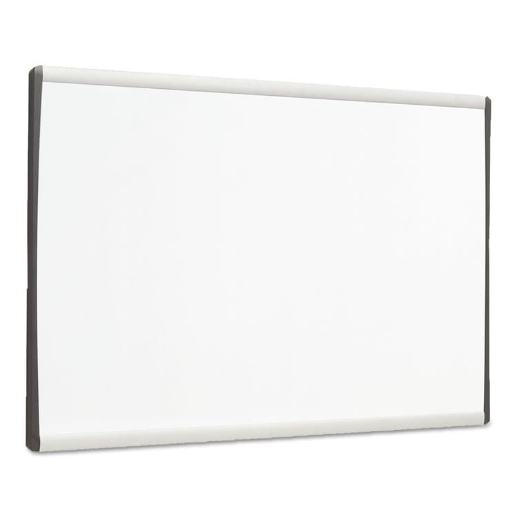 QUARTET MFG. ARC Frame Cubicle Board, Magnetic Dry Erase, 30" x 18", White Surface, Satin Aluminum Frame (QRTARC3018) thumbnail 2