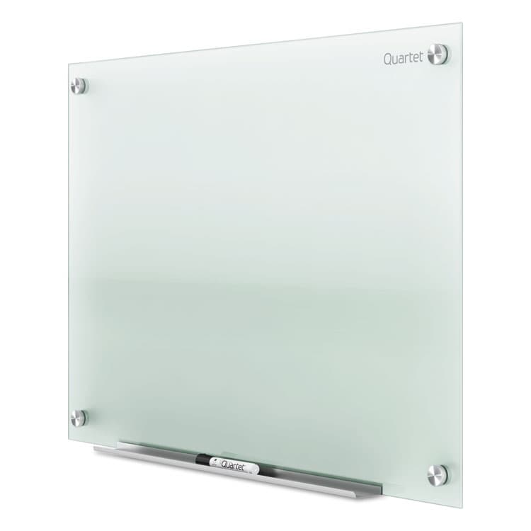 QUARTET MFG. Infinity Glass Marker Board, 96" x 48", Frost Surface (QRTG9648F) thumbnail 4
