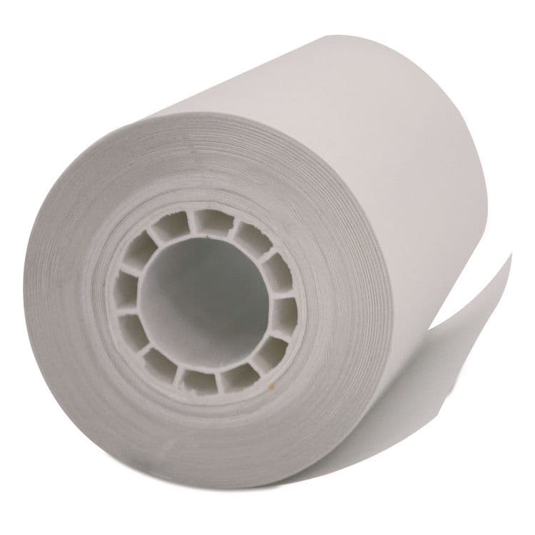 ICONEX Direct Thermal Printing Thermal Paper Rolls, 2.25" x 55 ft, White, 5/Pack (ICX90781283) thumbnail 2