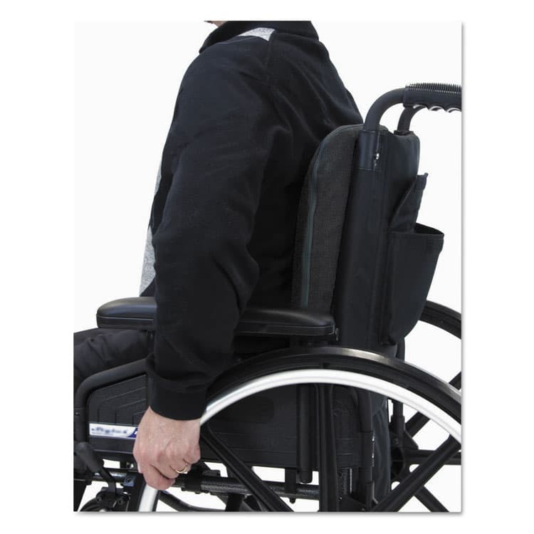 MASTER CASTER COMPANY The ComfortMakers Deluxe Seat/Back Cushion, Memory Foam, 17 x 2.75 x 17.5, Black (MAS91061) thumbnail 4