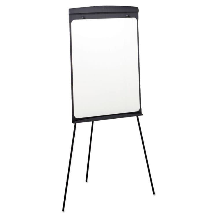 QUARTET MFG. Magnetic Dry Erase Easel, 27" x 35", Graphite Surface, Graphite Gray Plastic Frame (QRT67E)