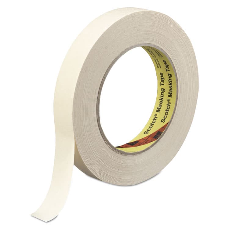 3M/COMMERCIAL TAPE DIV. High-Performance Masking Tape 232, 3" Core, 48 mm x 55 m, Tan (MMM2322)
