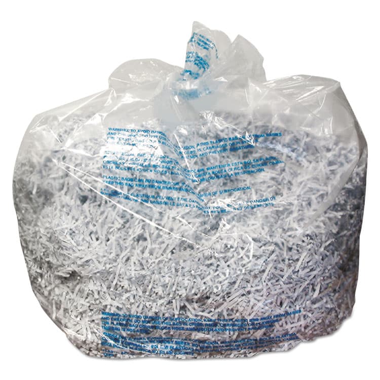 ACCO BRANDS, . Plastic Shredder Bags, 30 gal Capacity, 25/Box (SWI1765015)