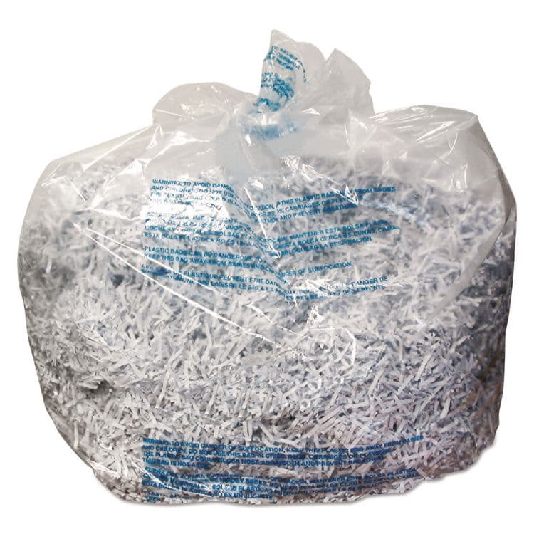 ACCO BRANDS, . Plastic Shredder Bags, 13-19 gal Capacity, 25/Box (SWI1765010)