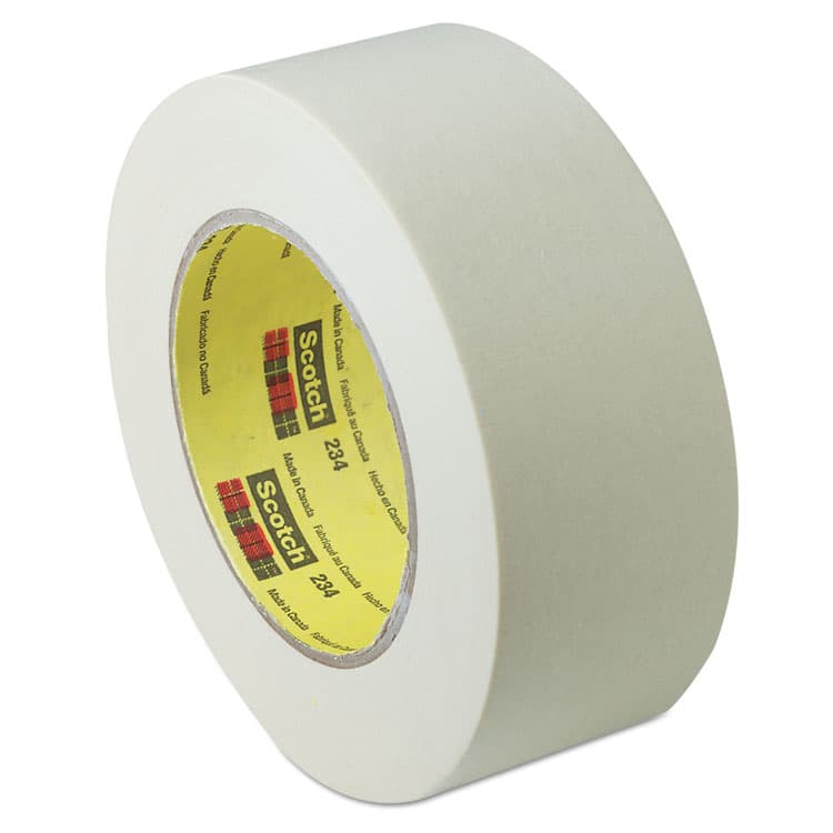 3M/COMMERCIAL TAPE DIV. General Purpose Masking Tape 234, 3" Core, 48 mm x 55 m, Tan (MMM2342)