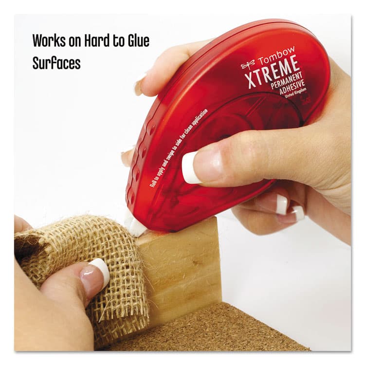 AMERICAN TOMBOW . High Performance Adhesive Refill, 0.33" x 39.33 ft, Dries Clear (TOM62128) thumbnail 3