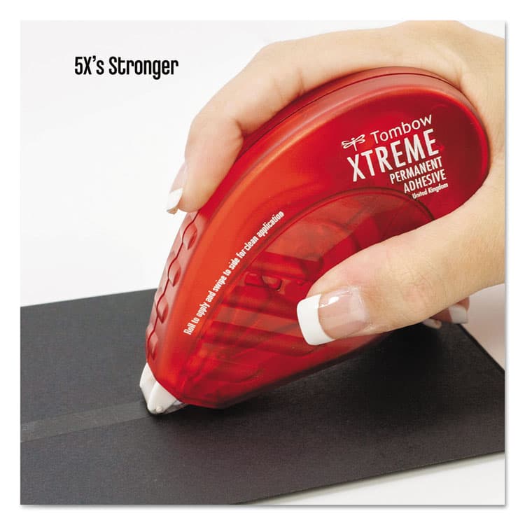 AMERICAN TOMBOW . High Performance Adhesive Refill, 0.33" x 39.33 ft, Dries Clear (TOM62128) thumbnail 2