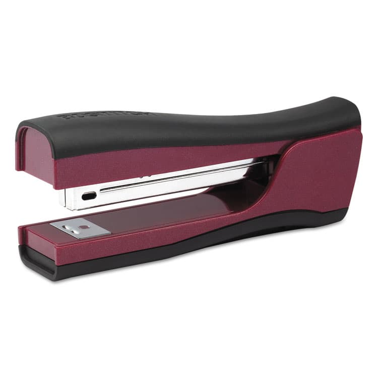 STANLEY BOSTITCH Dynamo Stapler, 20-Sheet Capacity, Wine Metallic (BOSB696RMAG)