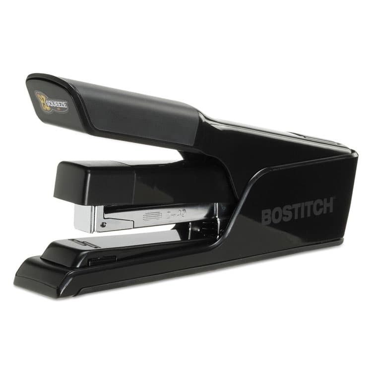 STANLEY BOSTITCH EZ Squeeze 40 Stapler, 40-Sheet Capacity, Black (BOSB9040)
