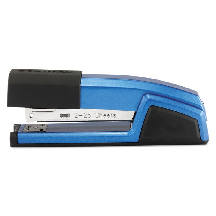 STANLEY BOSTITCH Epic Stapler, 25-Sheet Capacity, Blue (BOSB777BLUE)