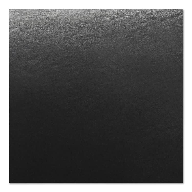 ACCO BRANDS, . Leather-Look Presentation Covers for Binding Systems, Paper, Round Corners, 11.25 x 8.75, Black, 50 Sets/Pack (GBC2001712) thumbnail 2
