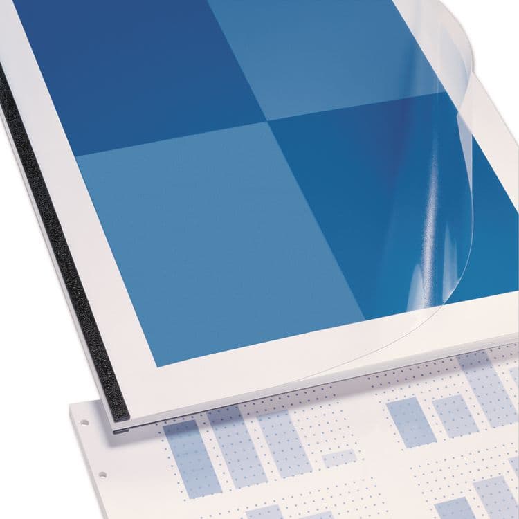 ACCO BRANDS, . VeloBind Clear View Pre-Punched Presentation Covers, Plastic, Square Corners, 11 x 8.5, Clear, 25/Pack (GBC9743070) thumbnail 2