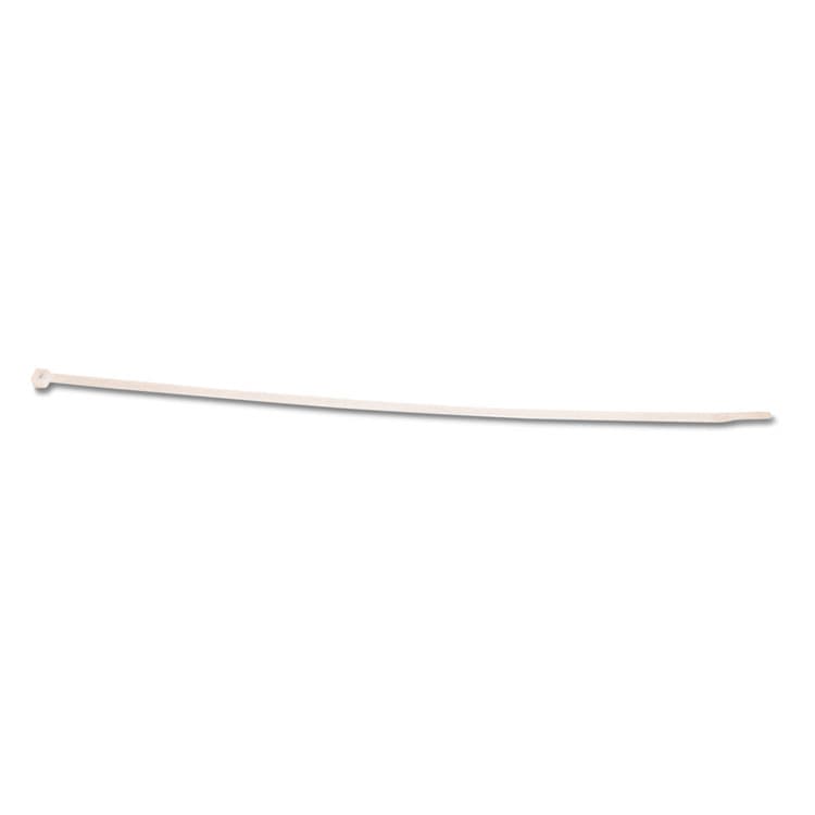 TATCO Nylon Cable Ties, 8 x 0.19, 50 lb, Natural, 1,000/Pack (TCO22200)