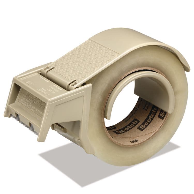 3M/COMMERCIAL TAPE DIV. Compact and Quick Loading Dispenser for Box Sealing Tape, 3" Core, For Rolls Up to 2" x 50 m, Gray (MMMH122) thumbnail 2