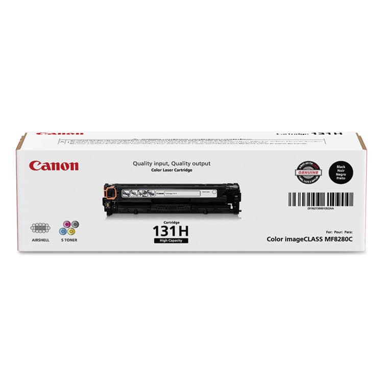 CANON USA, . 6273B001 (CRG-131) High-Yield Toner, 2,400 Page-Yield, Black (CNM6273B001)