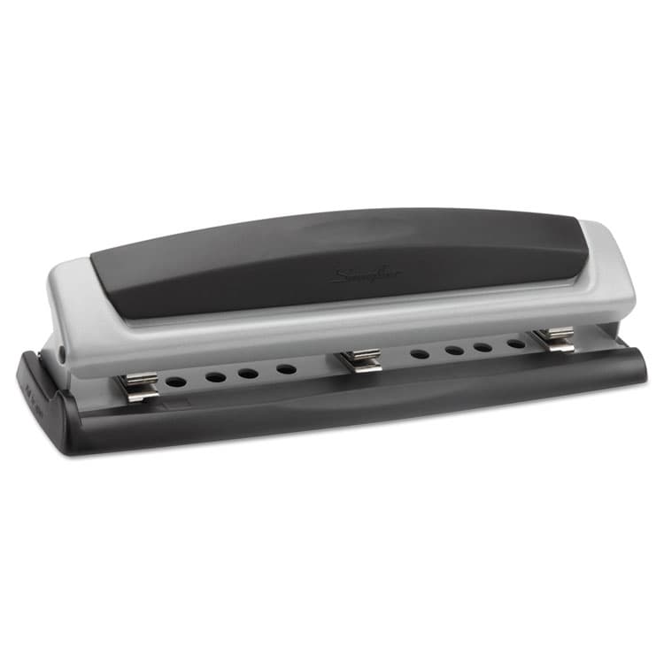 ACCO BRANDS, . 10-Sheet Precision Pro Desktop Two- to Three-Hole Punch, 9/32" Holes (SWI74037) thumbnail 2