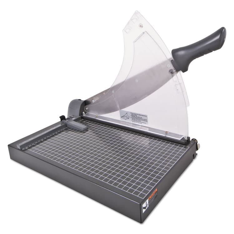 ACCO BRANDS, . Heavy-Duty Low Force Guillotine Trimmer, 40 Sheets, 14" Cut Length, Metal Base, 10.5 x 17.5 (SWI98150)