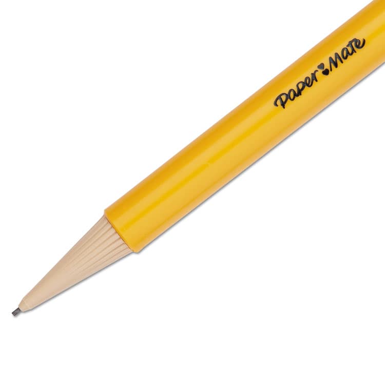 SANFORD Sharpwriter Mechanical Pencil, 0.7 mm, HB (#2), Black Lead, Classic Yellow Barrel, Dozen (PAP3030131C) thumbnail 3