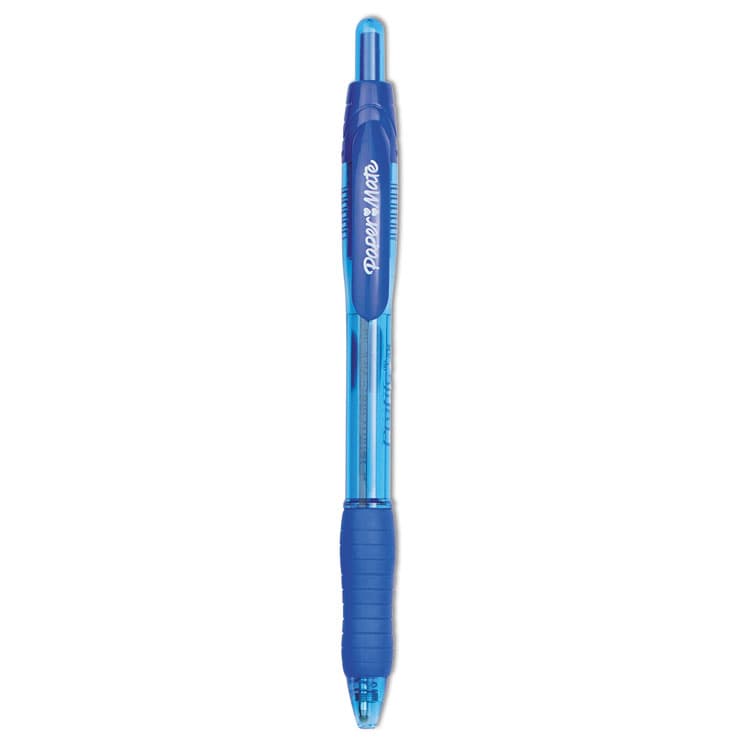 SANFORD Profile Ballpoint Pen, Retractable, Bold 1.4 mm, Blue Ink, Translucent Blue Barrel, Dozen (PAP89466A) thumbnail 2