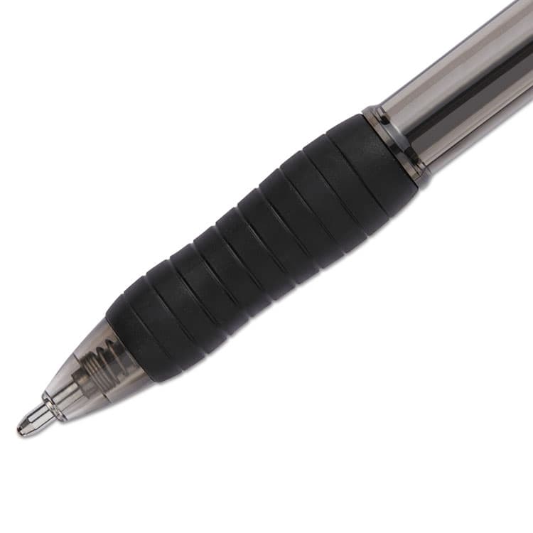SANFORD Profile Ballpoint Pen, Retractable, Bold 1.4 mm, Black Ink, Translucent Black Barrel, Dozen (PAP89465A) thumbnail 3