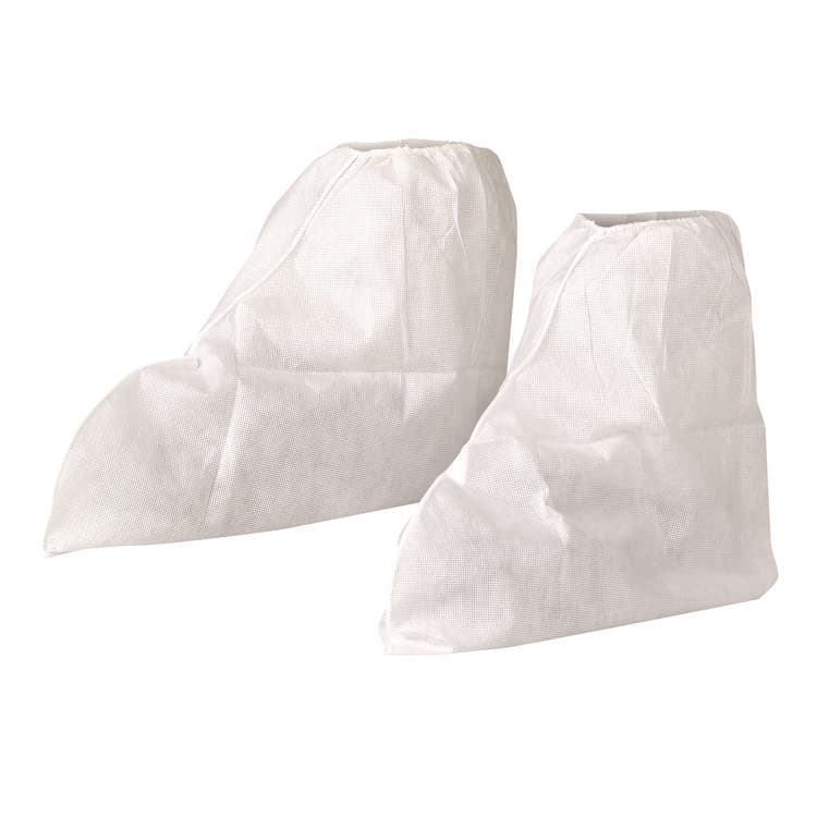 KIMBERLY-CLARK PROFESSIONAL A20 Boot Covers, MICROFORCE Barrier SMS Fabric, One Size Fits All, White, 300/Carton (ANS36880)