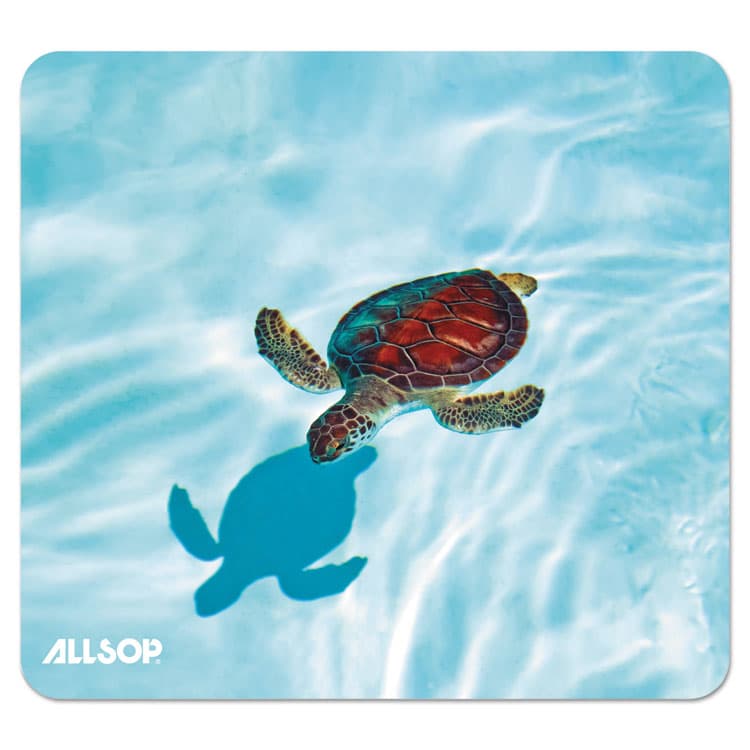 ALLSOP, . Naturesmart Mouse Pad, 8.5 x 8, Turtle Design (ASP31425)