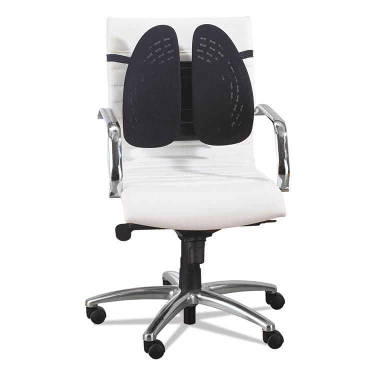 ACCO BRANDS, . Conform Back Rest with SmartFit, 17.25 x 5.5 x 16, Black (KMW60412) thumbnail 2