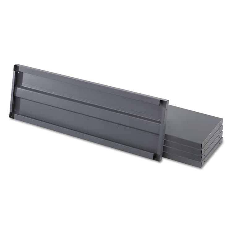 SAFCO PRODUCTS Commercial Steel Shelving Unit, Five-Shelf, 36w x 18d x 75h, Dark Gray (SAF6266) thumbnail 4