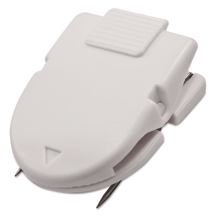 ADVANTUS CORPORATION Wall Clips for Fabric Panels, 60 Sheet Capacity, White, 10/Box (AVT75340) thumbnail 4