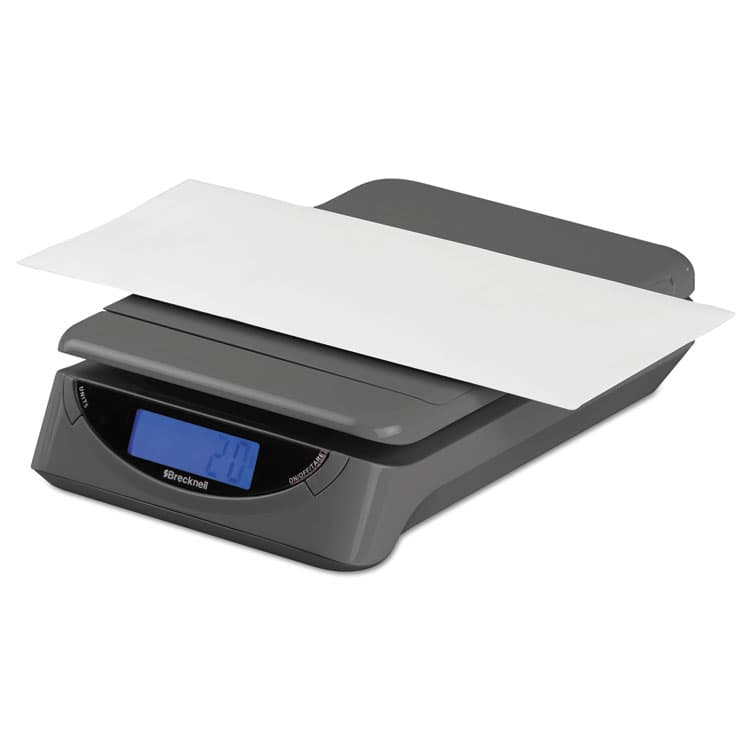 SALTER BRECKNELL 25lb Electronic Postal Shipping Scale, 8 x 6 Platform, Gray (SBWPS25) thumbnail 3